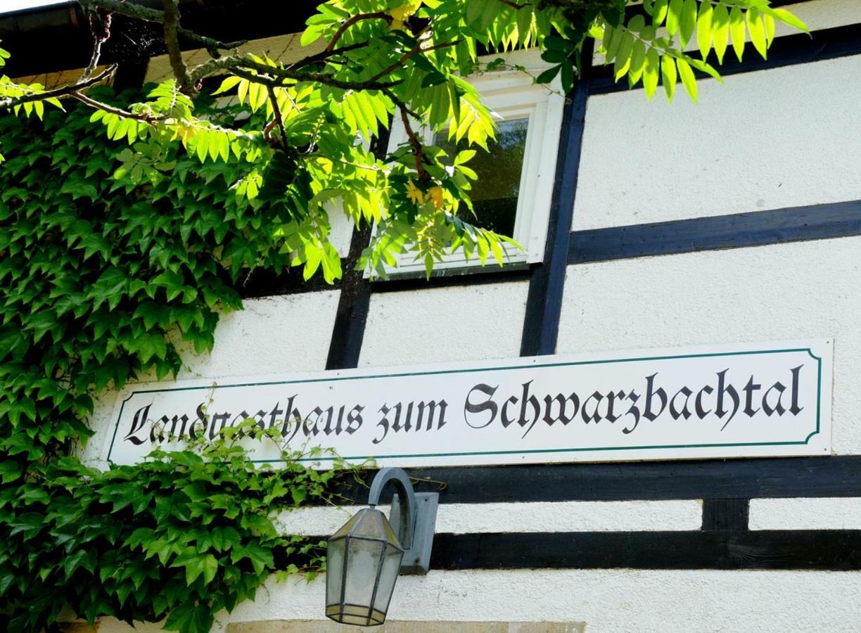 Landgasthaus Schwarzbachtal Lohsdorf Bagian luar foto